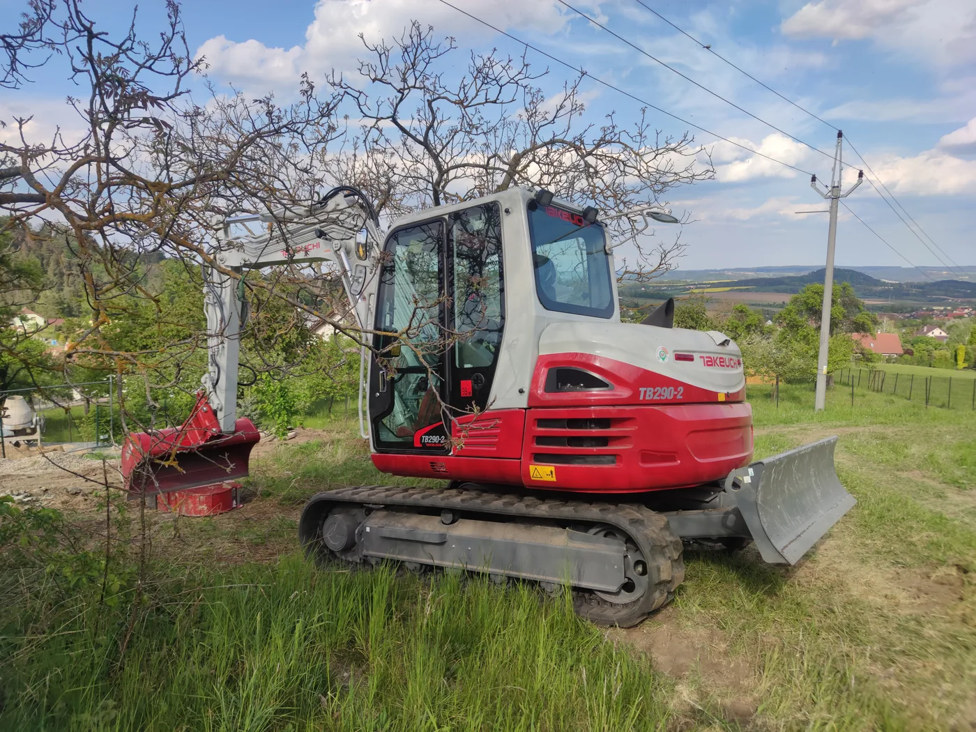 TAKEUCHI TB 290 — vozový park HOLCNER – DOPRAVA