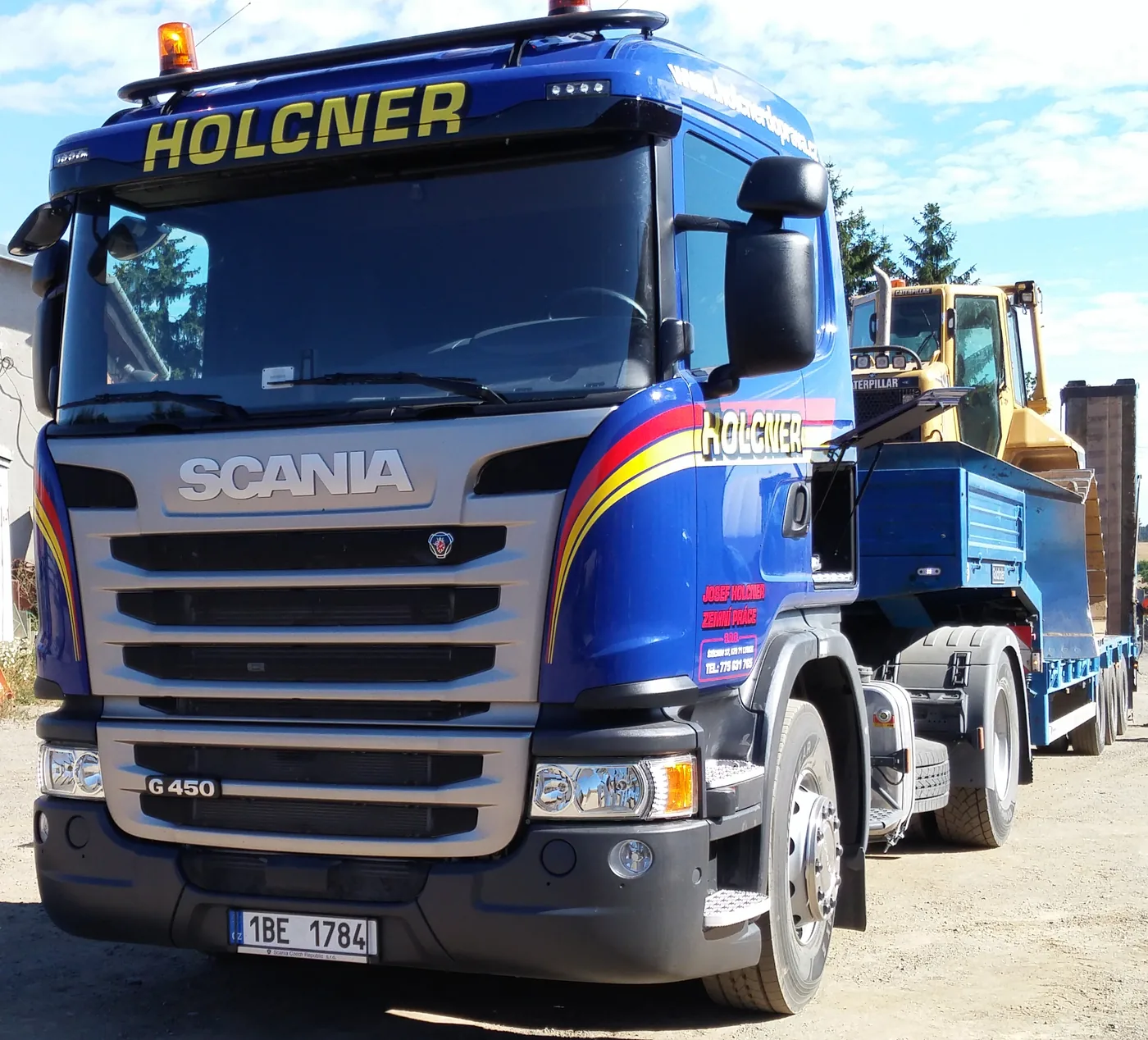 SCANIA G 450 4×2 — vozový park HOLCNER – DOPRAVA