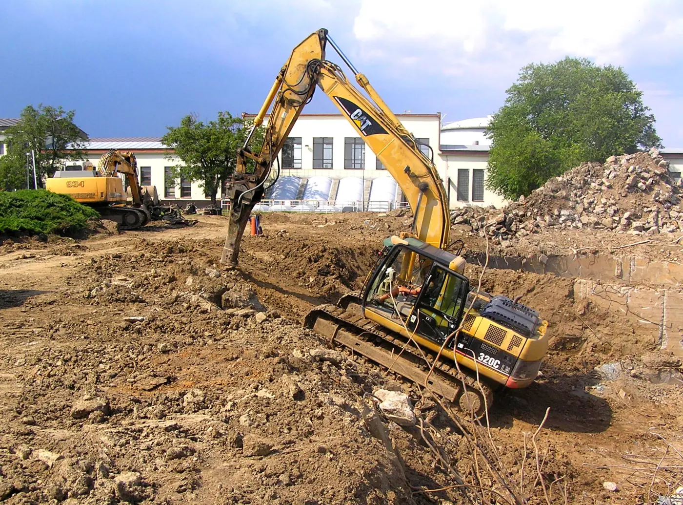 demolice stávajícího objektu