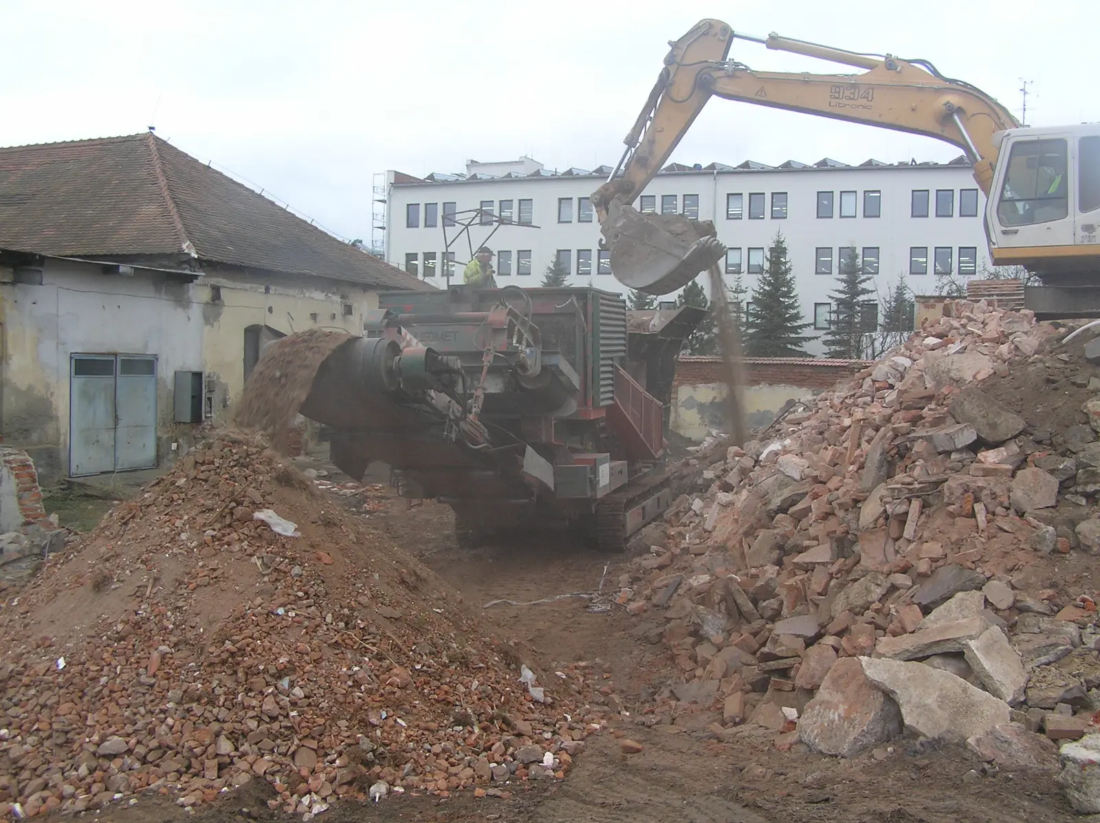 likvidace a recyklace na místě
